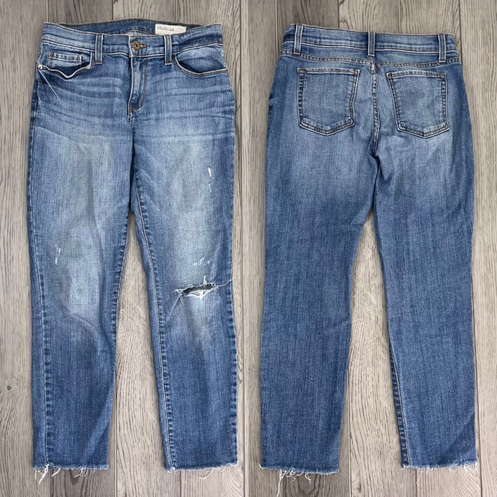Pistola Women Size 26 Cotton Denim Distressed Size 26 Jeans FLAWED